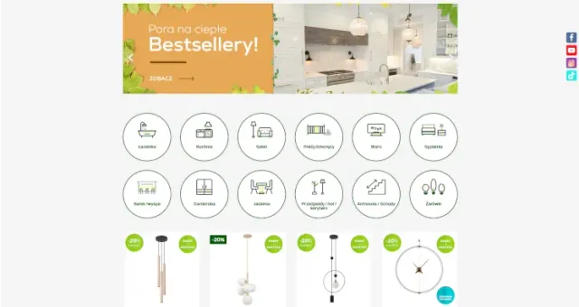Realizacja: Mylight - Sklep internetowy