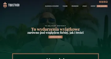 TrustHub - Prestiżowa witryna zamkniętego klubu biznesowego